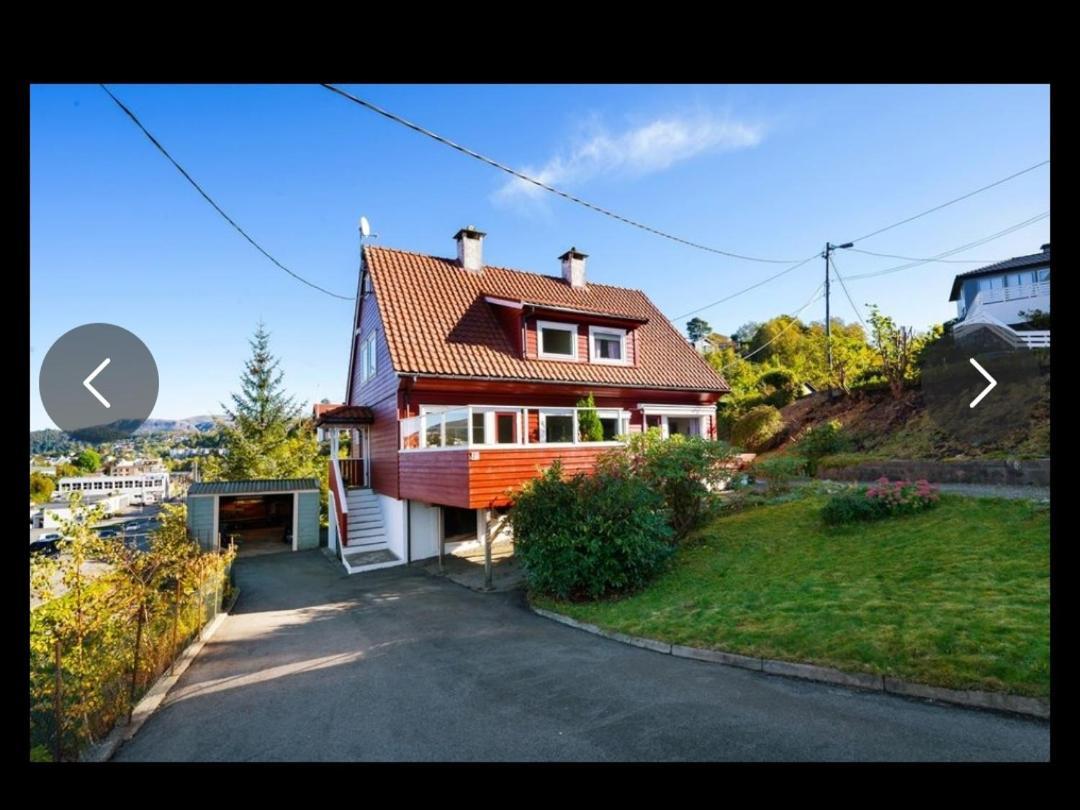 Kjellerleilighet I Fana Til Leie-Med Gratis Parkering Og Mange Kollektiv Reisemuligheter Bergen Extérieur photo
